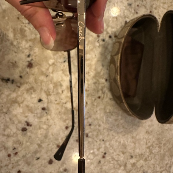 Coach Metal Frame Sunglasses - Picture 2 of 5